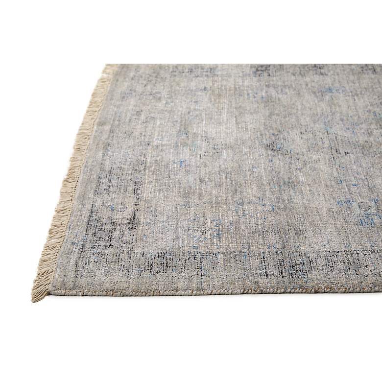 Image 7 Caldwell 8798805 5'x7'6" Warm Gray and Blue Wool Area Rug more views