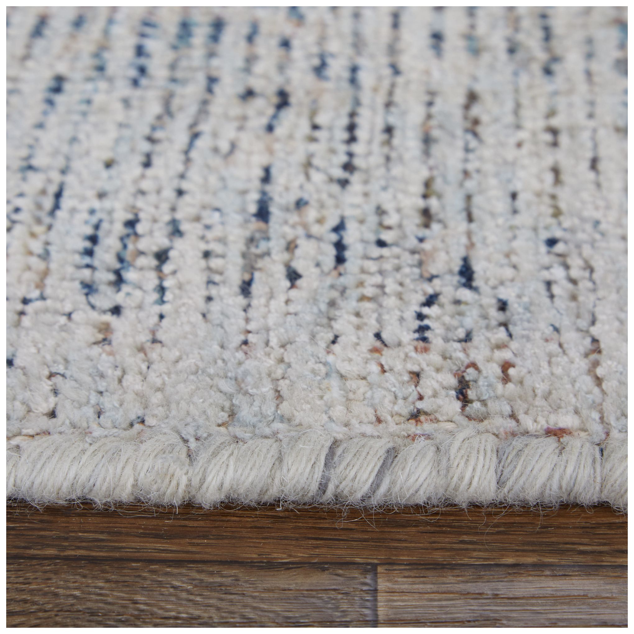 Caldwell Distressed Hand Woven Gray Area Rug 9' x 12'