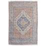 Caldwell Distressed Hand Woven Ivory Area Rug 5' x 7'-6"