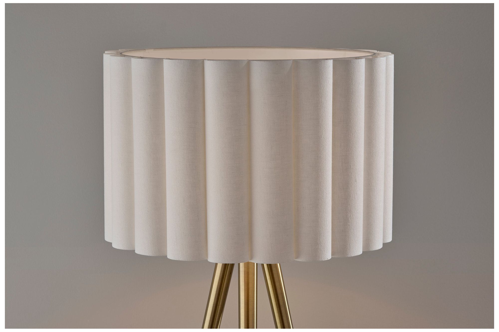 Image 3 Caldwell Floor Lamp- Antique Brass more views