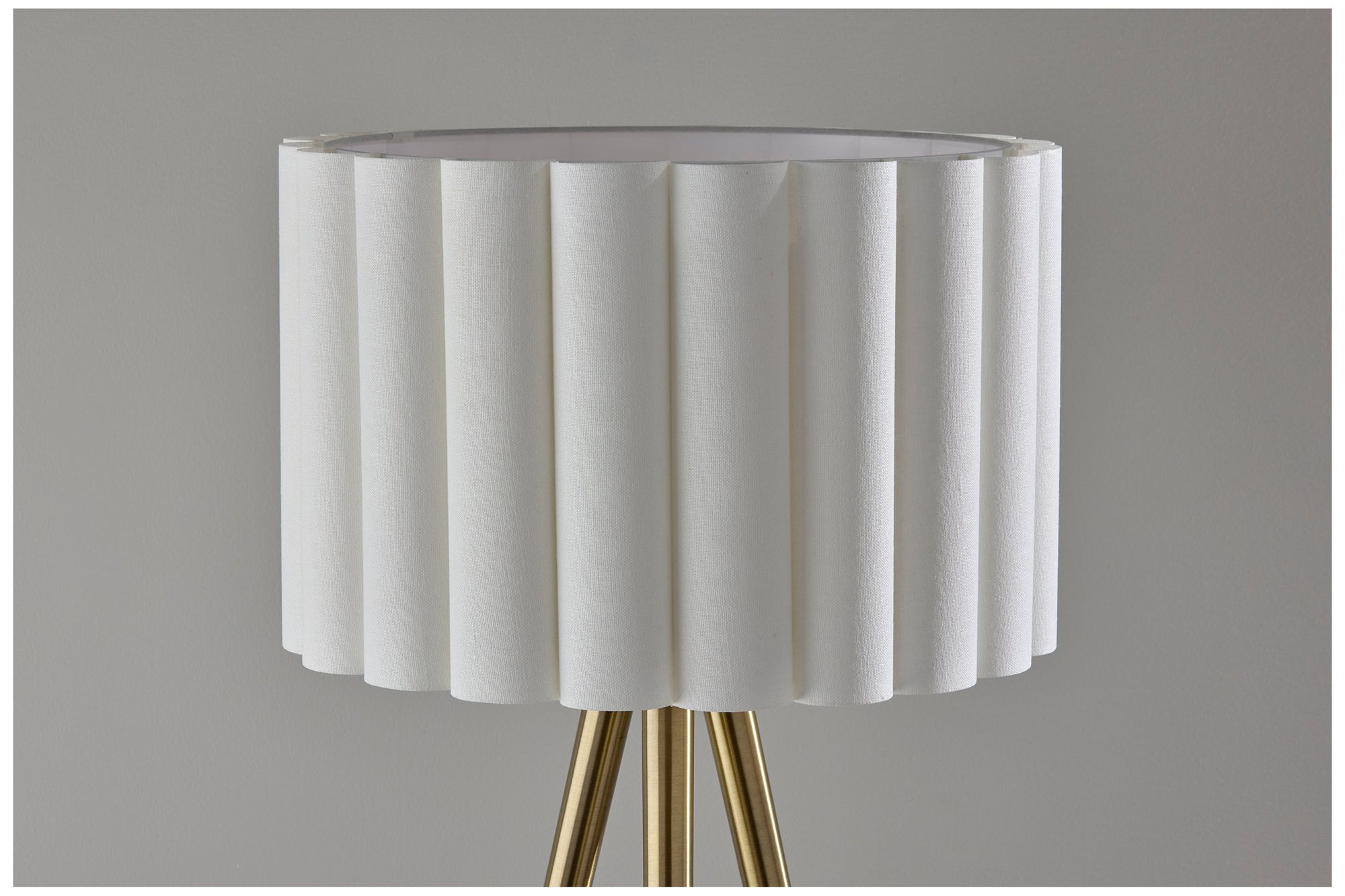 Image 4 Caldwell Floor Lamp- Antique Brass more views