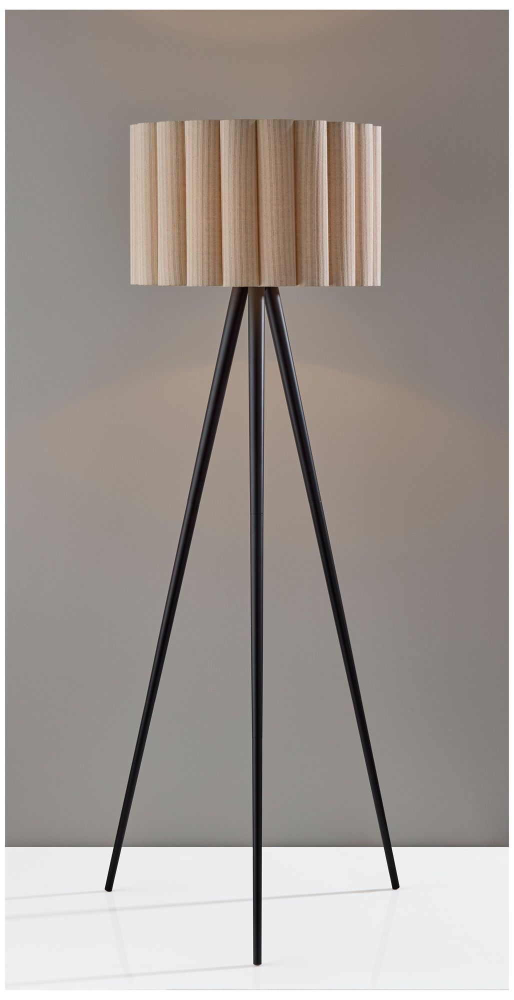 Image 3 Caldwell Floor Lamp- Black more views