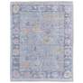 Caldwell Floral & Botanical Hand Woven Blue Area Rug 3'-6" x 5'-6"