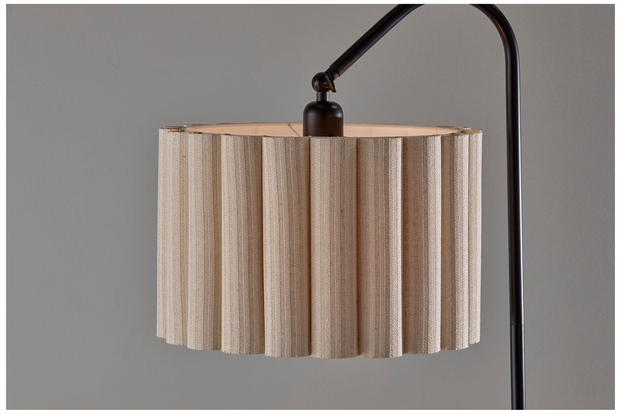 Image 7 Caldwell Shelf Floor Lamp- Black more views