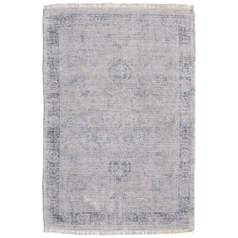 Image 1 Caldwell Transitional Distressed Hand Woven Gray Area Rug 8805F