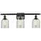 Caledonia 26" 3-Light Oil Rubbed Bronze Bath Light w/ Mica Shade
