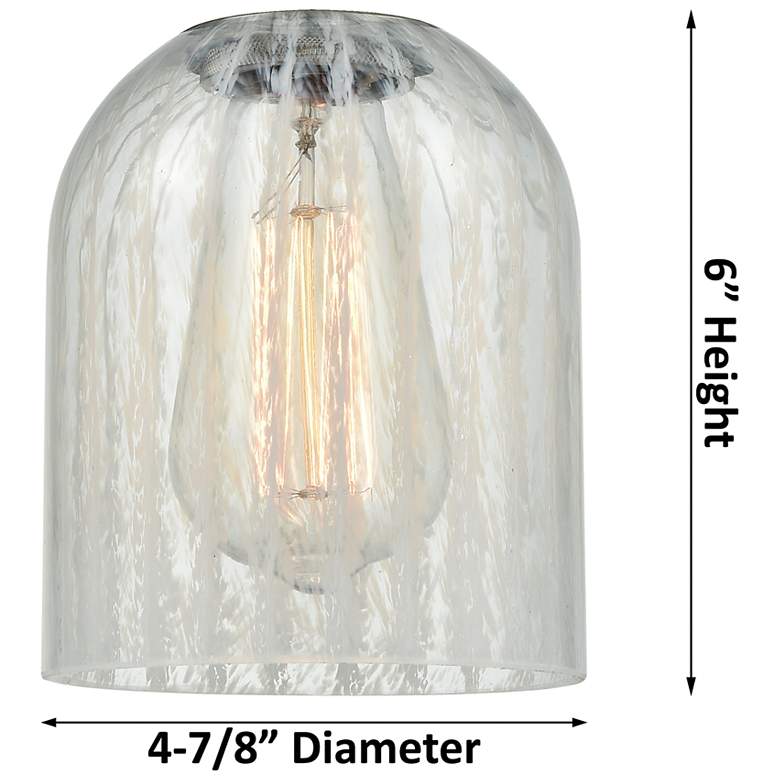 Image 5 Caledonia 3 Light 26" LED Bath Light - Matte Black - Charcoal Shade more views
