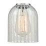 3_Caledonia 32" 4-Light Oil Rubbed Bronze Bath Light w/ Mouchette Shade more views