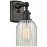 Caledonia 5" Oil Rubbed Bronze Sconce w/ Mouchette Shade