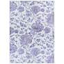 Thumbnail2 of Caledonia Kamla 2'x8' Runner Plumeria Ivory Indoor Area Rug