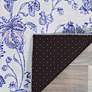 Thumbnail4 of Caledonia Kamla 2'x8' Runner Plumeria Ivory Indoor Area Rug more views