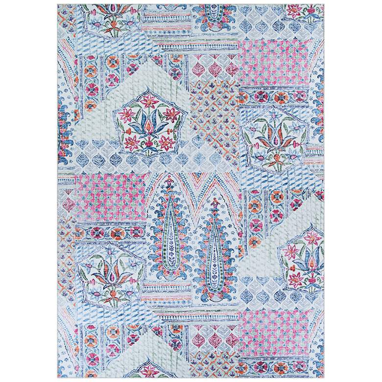 Image 2 Caledonia Rhapsody 5'x8' Honeysuckle Indoor Area Rug