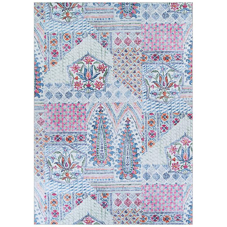 Image 2 Caledonia Rhapsody 5&#39;x8&#39; Honeysuckle Indoor Area Rug