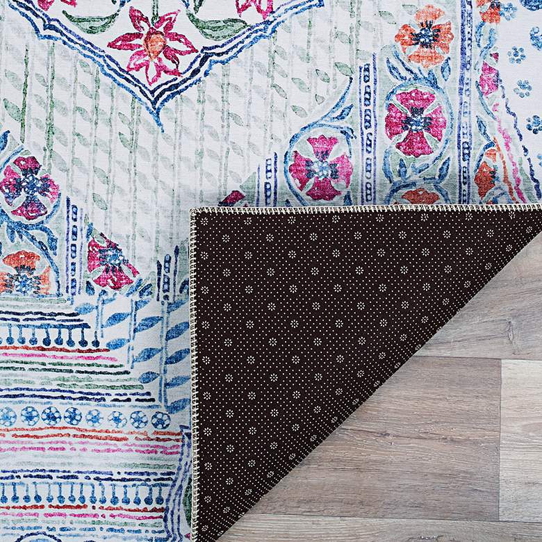 Image 4 Caledonia Rhapsody 5'x8' Honeysuckle Indoor Area Rug more views