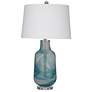 Caleeze 30" Contemporary Styled Blue Table Lamp