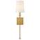 Calera 23 1/2" High Signature Brass Wall Sconce