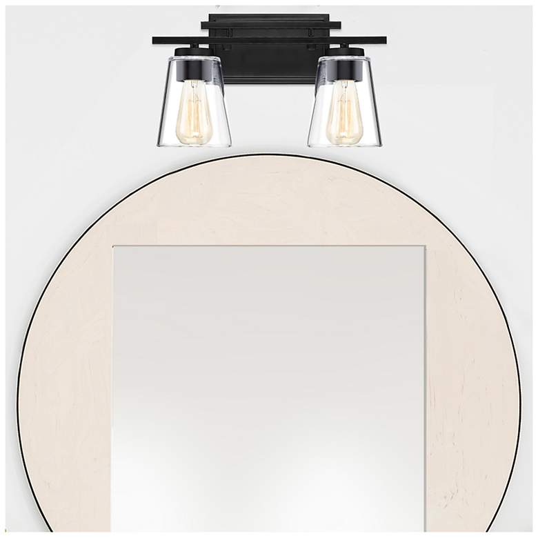 Image 6 Calhoun 2-Light Bathroom Vanity Light in Black more views