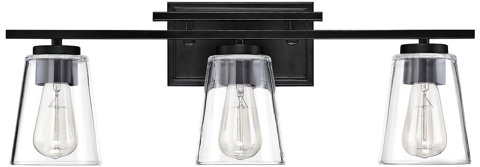Image 5 Calhoun 3-Light Bathroom Vanity Light in Black more views