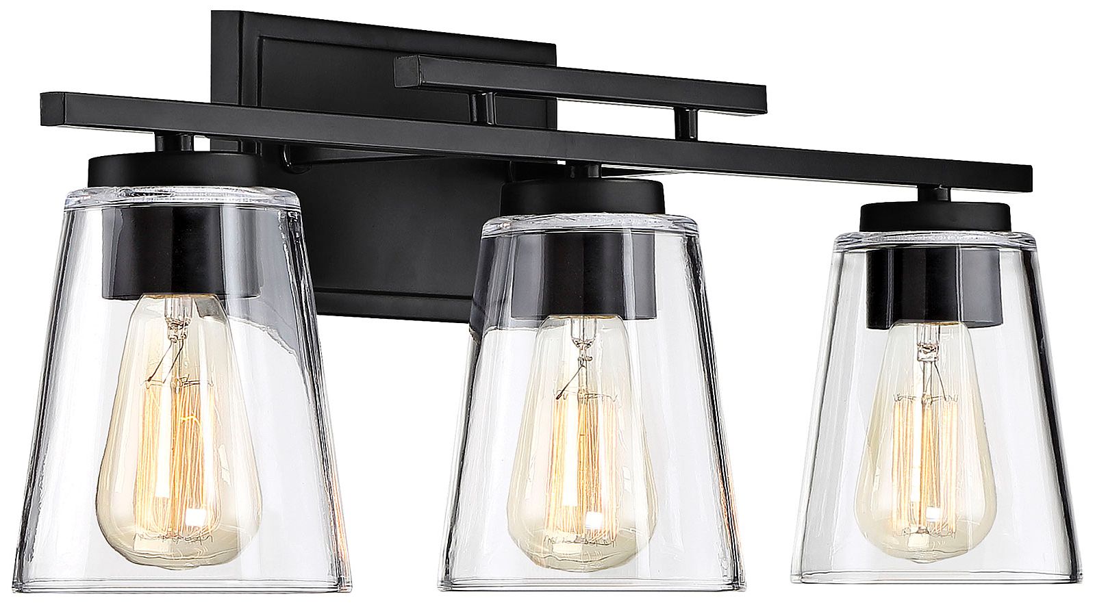 Image 7 Calhoun 3-Light Bathroom Vanity Light in Black more views