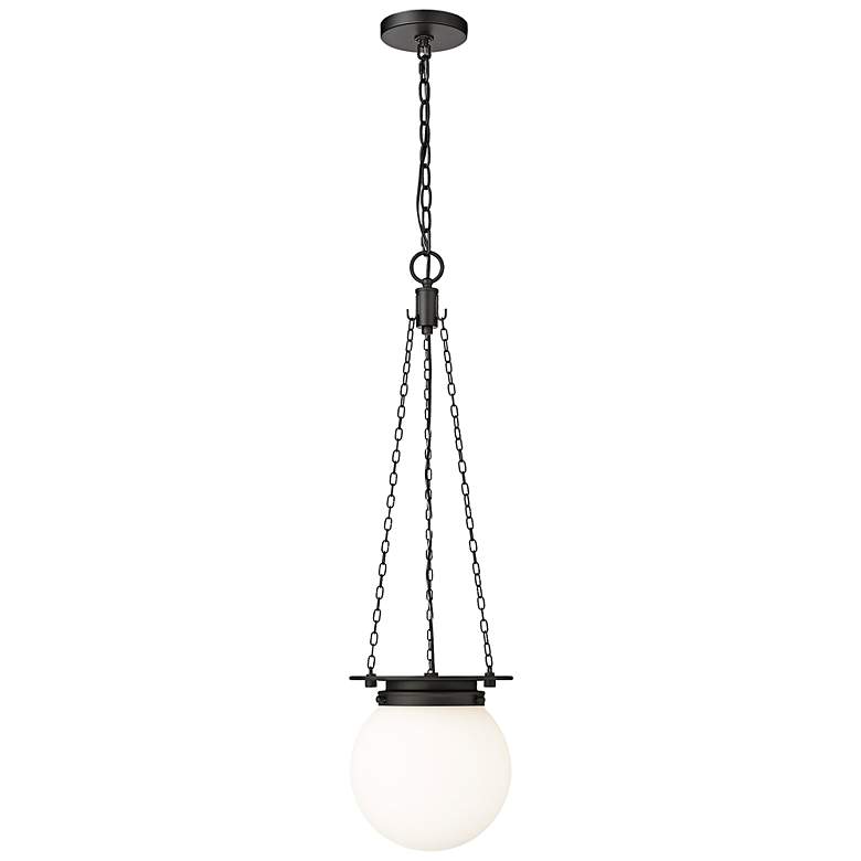Image 6 Calhoun 9" Wide Matte Black Mini Pendant more views