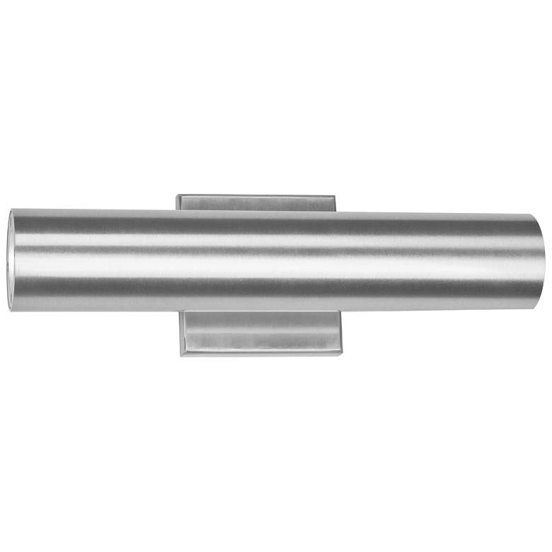 Image 2 Caliber 14 inch Brushed Aluminum Up-Down Modern LED Outdoor Wall Light more views