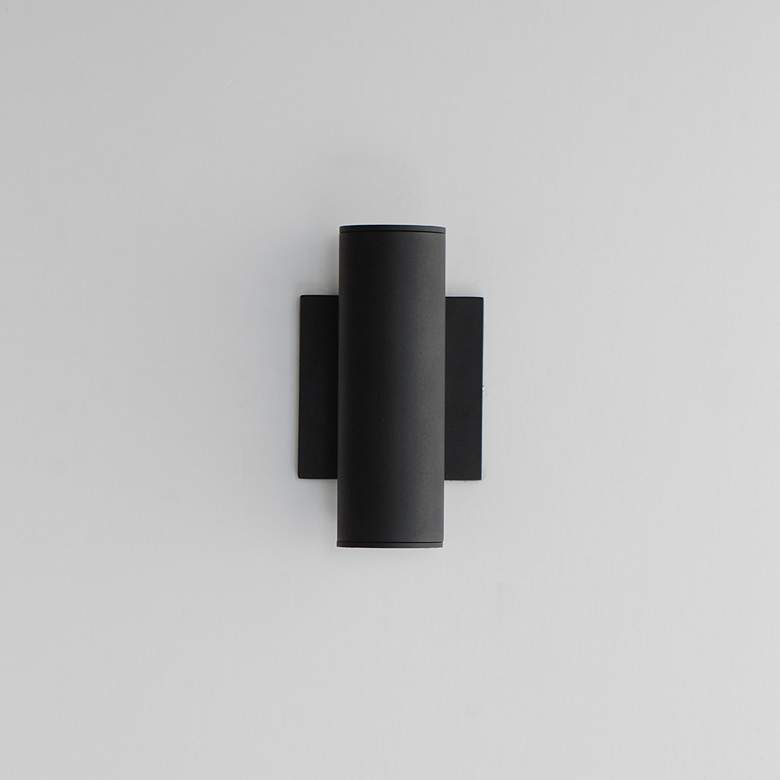 Image 3 Calibro 7.5" LED Outdoor Sconce Black more views