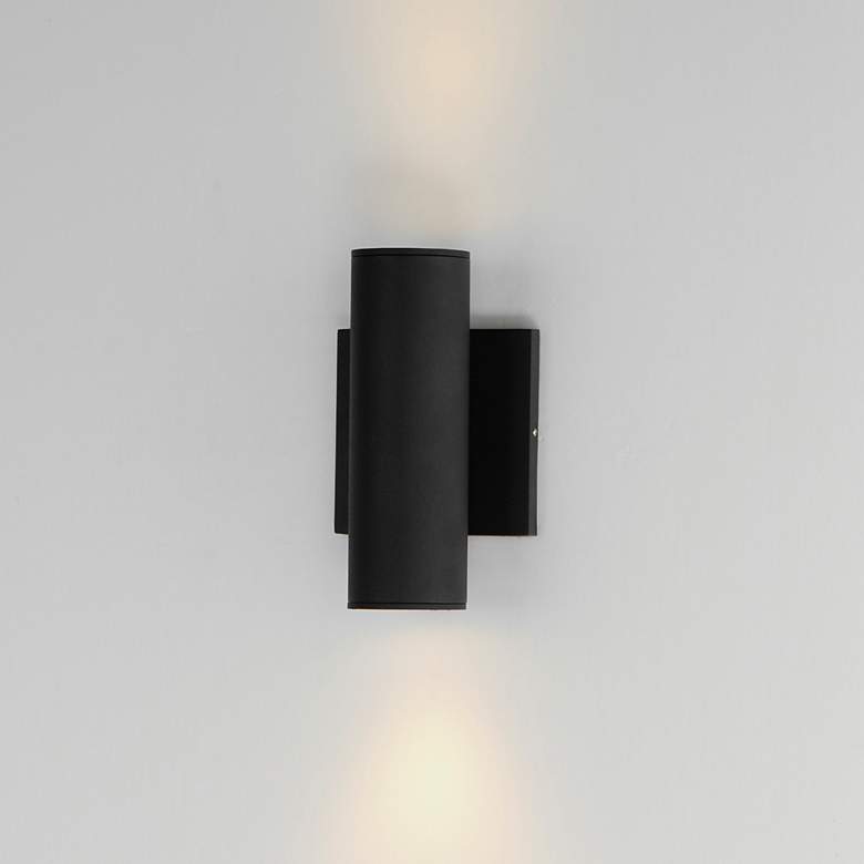 Image 4 Calibro 7.5" LED Outdoor Sconce Black more views