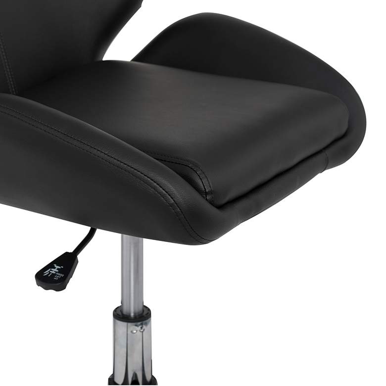 Image 3 Calico Designs Black Pearl Adjustable Office Task Chair more views