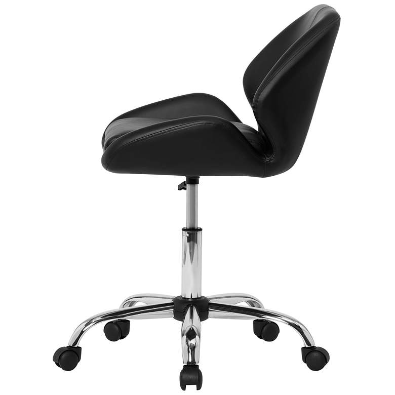 Image 5 Calico Designs Black Pearl Adjustable Office Task Chair more views