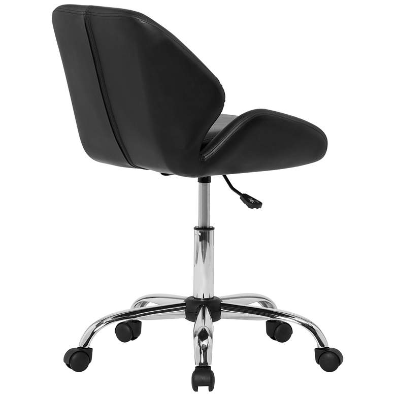 Image 7 Calico Designs Black Pearl Adjustable Office Task Chair more views