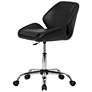 Calico Designs Black Pearl Adjustable Office Task Chair