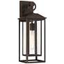 2_Califa 20" High Bronze Outdoor Wall Light