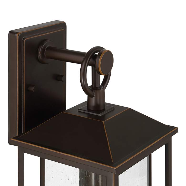 Image 3 Califa 20" High Bronze Outdoor Wall Light more views
