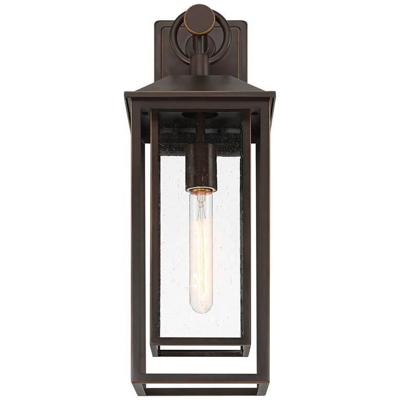 Image 5 Califa 20" High Bronze Outdoor Wall Light more views