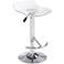 California Clear Acrylic Adjustable Swivel Bar Stool