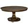 California Hollywood Hills Round Extension Dining Table