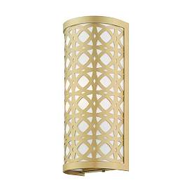 Image5 of Calinda 1 Light Soft Gold ADA Single Sconce more views