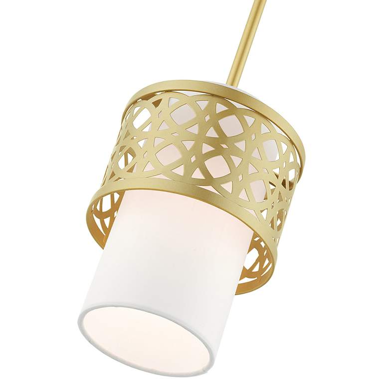 Image 7 Calinda 1 Light Soft Gold Mini Pendant more views