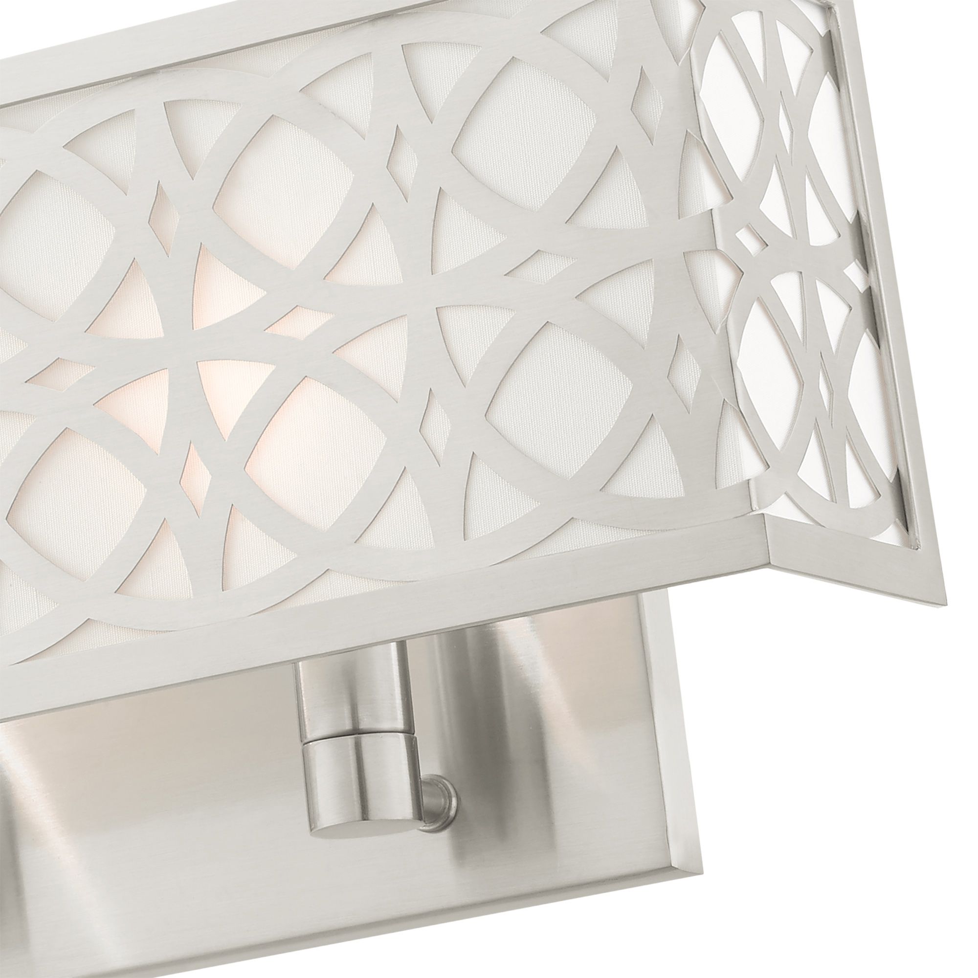 Calinda 2 Light Brushed Nickel ADA Double Sconce