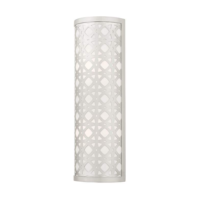 Image 5 Calinda 2 Light Brushed Nickel ADA Sconce more views