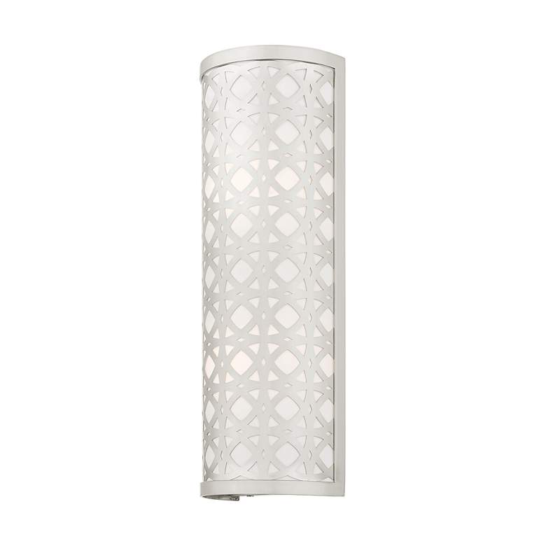 Image 6 Calinda 2 Light Brushed Nickel ADA Sconce more views