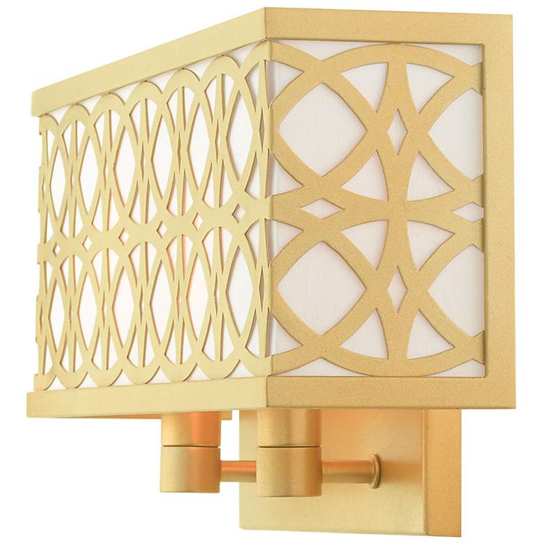 Image 7 Calinda 2 Light Soft Gold ADA Double Sconce more views