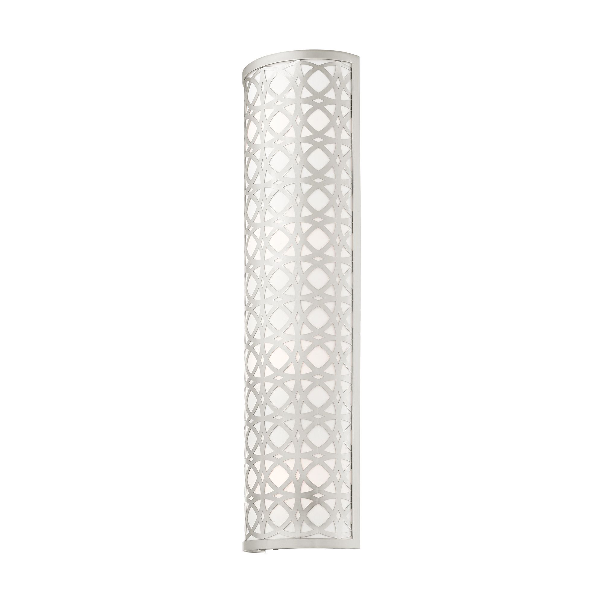 Image 5 Calinda 4 Light Brushed Nickel ADA Sconce more views