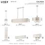 Calinda 4 Light Brushed Nickel ADA Vanity Sconce