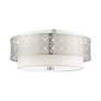 Thumbnail4 of Calinda 4 Light Brushed Nickel Semi Flush more views