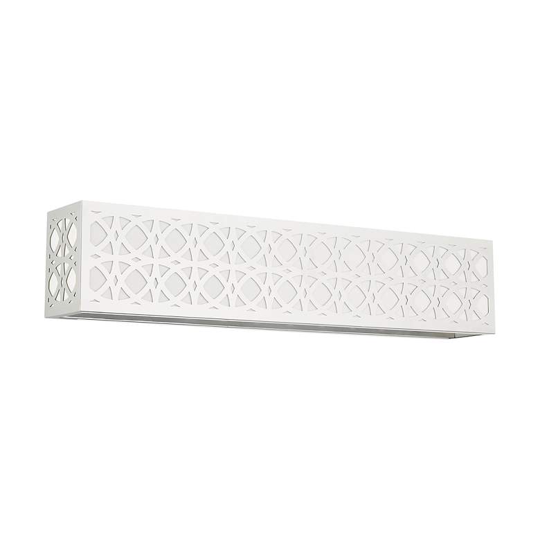 Image 2 Calinda 4 Light Polished Chrome ADA Vanity Sconce more views