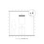 Calinda 4 Light Polished Chrome ADA Vanity Sconce