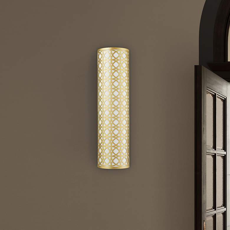 Image 1 Calinda 4 Light Soft Gold ADA Sconce