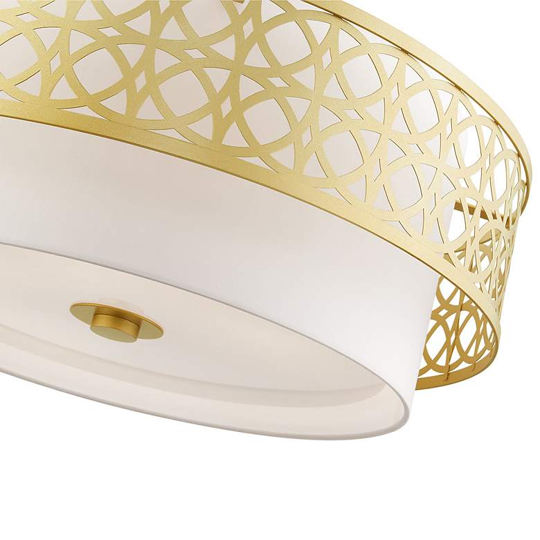 Image 7 Calinda 5 Light Soft Gold Pendant Chandelier more views