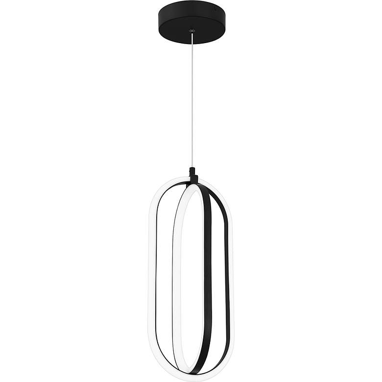 Image 5 Calista Integrated LED Matte Black Mini Pendant more views